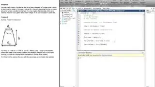 MATLAB Ice Cream Example Problem