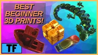 5 BEST FREE 3D Prints for Beginners - You Won't Believe #3!