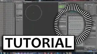 Tutorial: Radial Audio Visualization! (Blender 2.74)