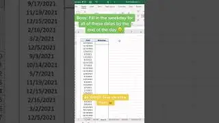 Convert Date to Weekday... | 