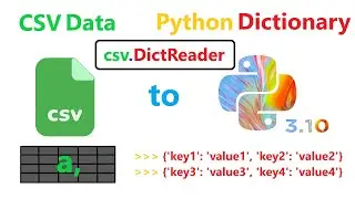 Reading/Fetching Data From CSV File Using CSV DictReader Python | CSV To Python Dictionary