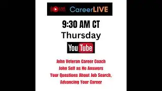 CareerLIVE:  Answering Your Job Search, Career Questions