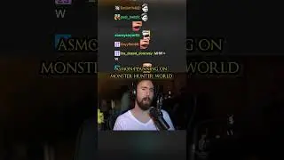 MONSTER HUNTER WORLD #asmongold  #shorts