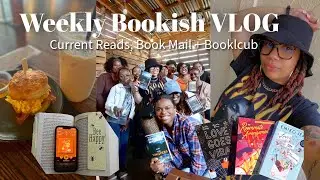 Weekly Bookish VLOG 📚| Current Reads, Book Mail + Bookclub Meeting 💫🍂🍁📚