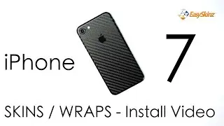 iPhone 7 CARBON Fibre Skin - INSTALL VIDEO / Review