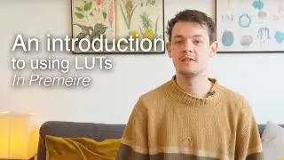 An introduction to using LUTs in Premiere