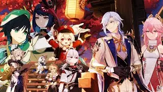 The entire Hues of the Violet Garden event in Genshin Impact - MRD Live