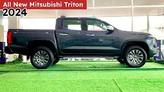 First Look! 2024 Mitsubishi Triton (2.4 Turbo) - Exterior and Interior Walk-around