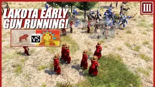 [AOE3] The Craziest Lakota Opening In Age Of Empires 3!