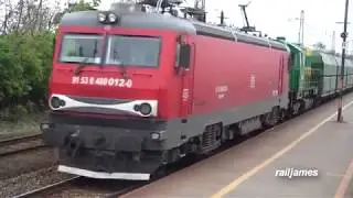 16 Hungarian Freight Trains in 8 minutes by Railjames