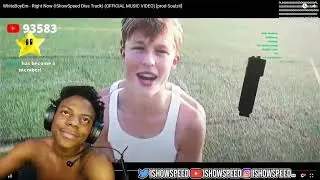 IShowSpeed Reacts to Whiteboyem - Right Now (IShowSpeed Disstrack)!