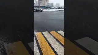Зима        в  Луганске  какого то  февраля  или  марта
