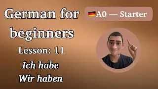 German for beginners A0 - lesson 11