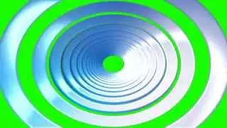 time tunnel in green screen free stock footage