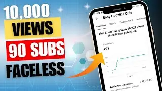 90 New Subscribers From One Faceless Video