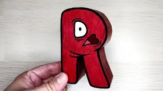 Cool Craft | Paper Alphabet Lore R