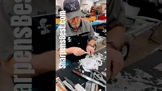 How to use a Longhandle Knife Sharpener www.SharpensBest.com #knifesharpner #edc #knifesharpenerguy