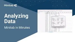 How to Analyze Data in Minitab Statistical Software
