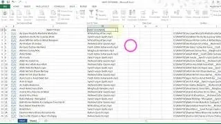 How to Get the List of File Names in a Folder in Excel (without VBA) || Create playlist ||