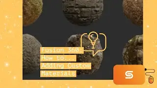 Fusion 360: Adding custom materials