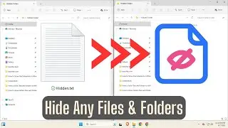 How to Hide any Files and Folders on Windows 11
