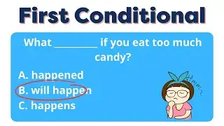 Grammar Quiz - First Conditional Question - Improve Your English By Practice | Quiz4English