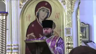 Чин Торжества Православия в Щегловской обители Тулы