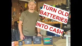 How to turn old batteries into cash!!! Easy Trick! #savemoney