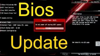 How to update your motherboard's Bios Tutorial in under 5 minutes!