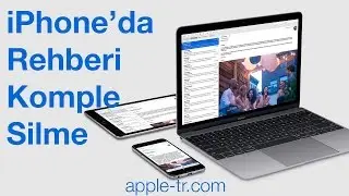 iPhone'da programsız rehberin tamamını silme