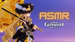 ASMR - Genshin Impact - Pulling for Navia🌹 and her weapon! (whispering)