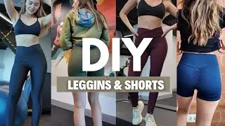Aprende a confeccionar 3 tipos de Shorts + leggins con patrones disponibles #coser #sewing