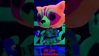 Rocket Black Light Funko Pop