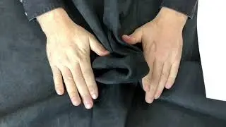 Кожа растительного дубления, 1.3-1.4 мм, цвет NERO, CAPALBIO, ARTIGIANO DEL CUOIO, Италия