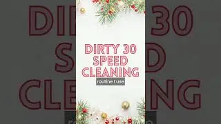 SPEED Clean for the Holidays