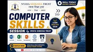 🚀 Computer Skills Session | Learn MS Word, Excel, PowerPoint & Internet Basics | FREE Training