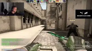 faceit has gotten to him...