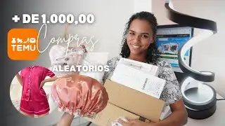 Primeira vez comprando na TEMU - Mais de mil reais!!!