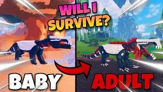 TRYING to SURVIVE as a EXTERRERI(THIS CREATURE IS OP) | Creatures of Sonaria