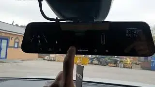 Audi A4 2021 Wolfbox 4k dash camera installed Birmingham 07967825825