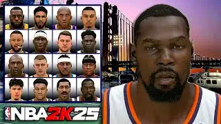 BEST Kevin Durant Face Creation in NBA 2k25!