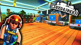 Live🔴Scrap Mechanic - Crashlander, Modded ! The Story Continues?