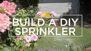 Build your own DIY sprinkler - it's easy!