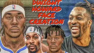 Dwight Howard Face Creation NBA 2K23