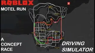 Motel Run - A Concept Race ( Driving Simulator Roblox)