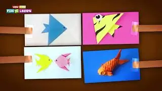How to make a craft fish | Best craft fish idea | Easy fish DIY | Wow Kidz | Wow Kidz Fun N Learn