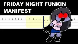 Manifest - Friday Night Funkin (Vs SKY) (Easy Guitar Tabs Tutorial)