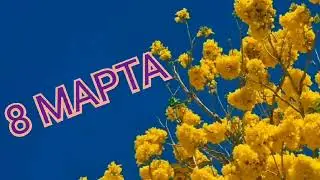 8 МАРТА//ПОЗДРАВЛЕНИЕ С 8 МАРТА//МУЗЫКАЛЬНАЯ ОТКРЫТКА