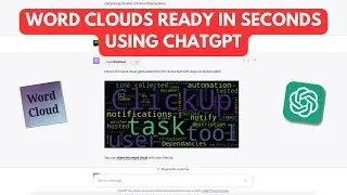 ChatGPT plugins | word cloud of topics & themes using the word cloud plugin