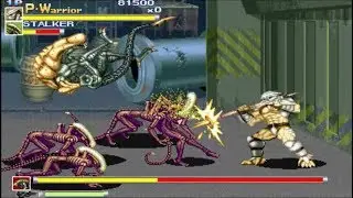 Alien Vs. Predator (Arcade) Longplay (Predator Warrior)